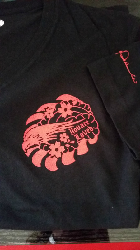 Dragon Tシャツ(赤_前)