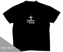 日本列島十字架行進走破記念Tシャツ表