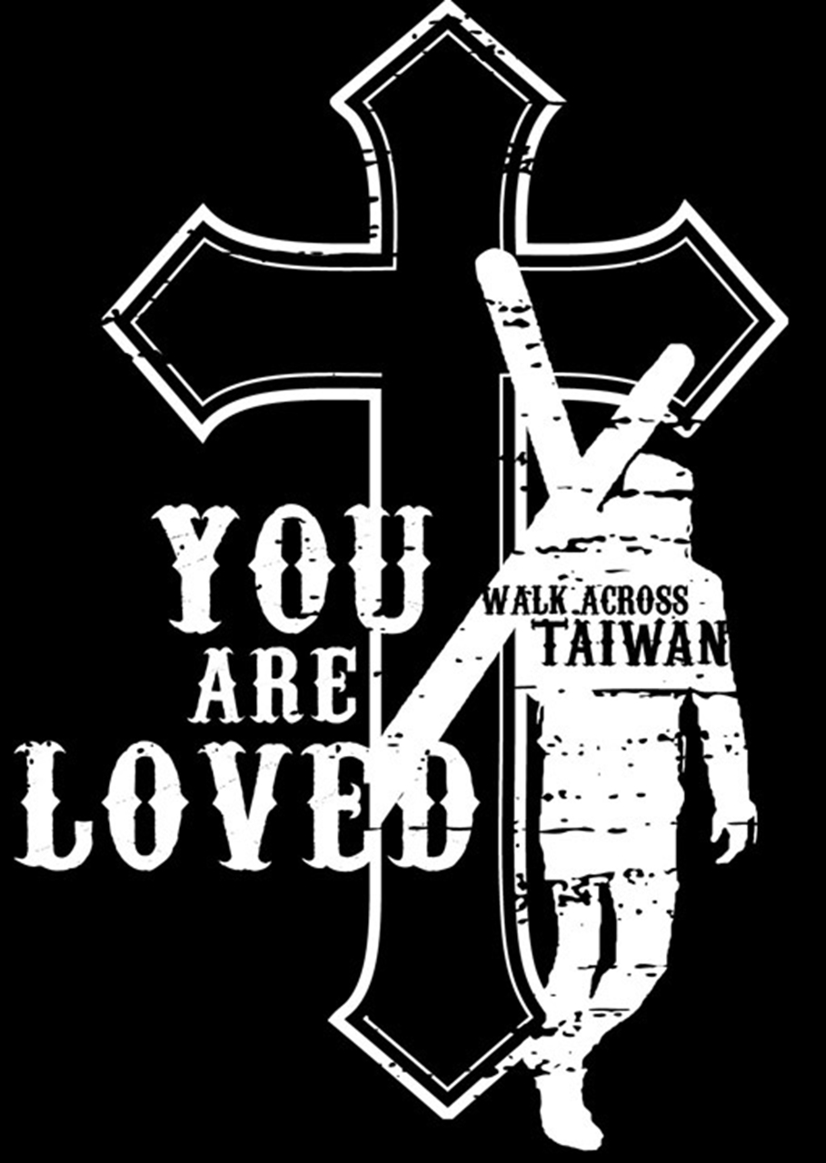 WALK ACROSS TAIWAN Tシャツ 胸エンブレムデザイン
